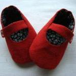 Red Baby Mary Jane Shoes se..