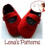 Red Baby Mary Jane Shoes se..